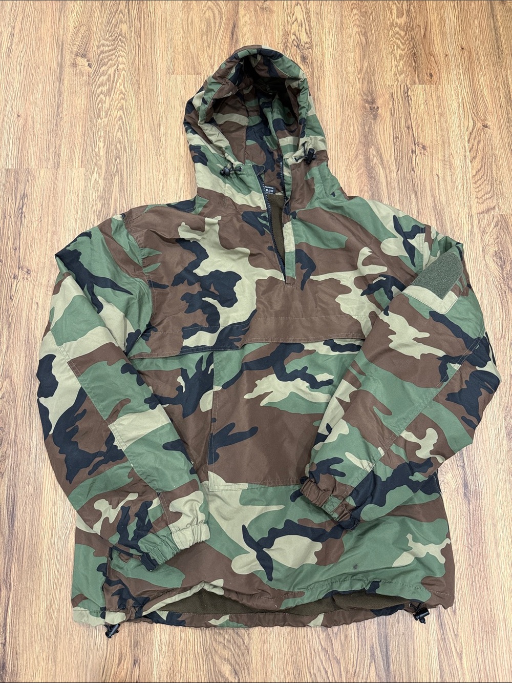 Mil-Tec XL Woodland Camo Jacket with Zipper